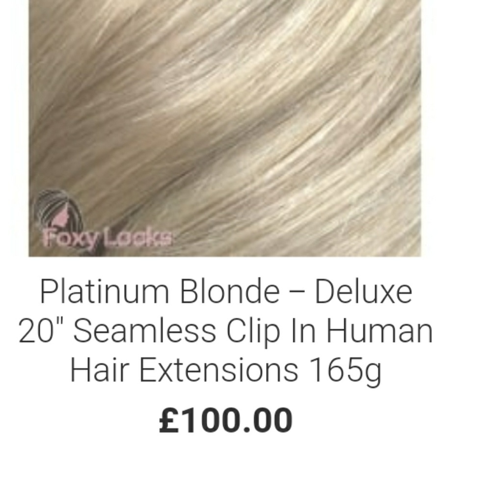 Foxy locks extensions (no low-ball offers)